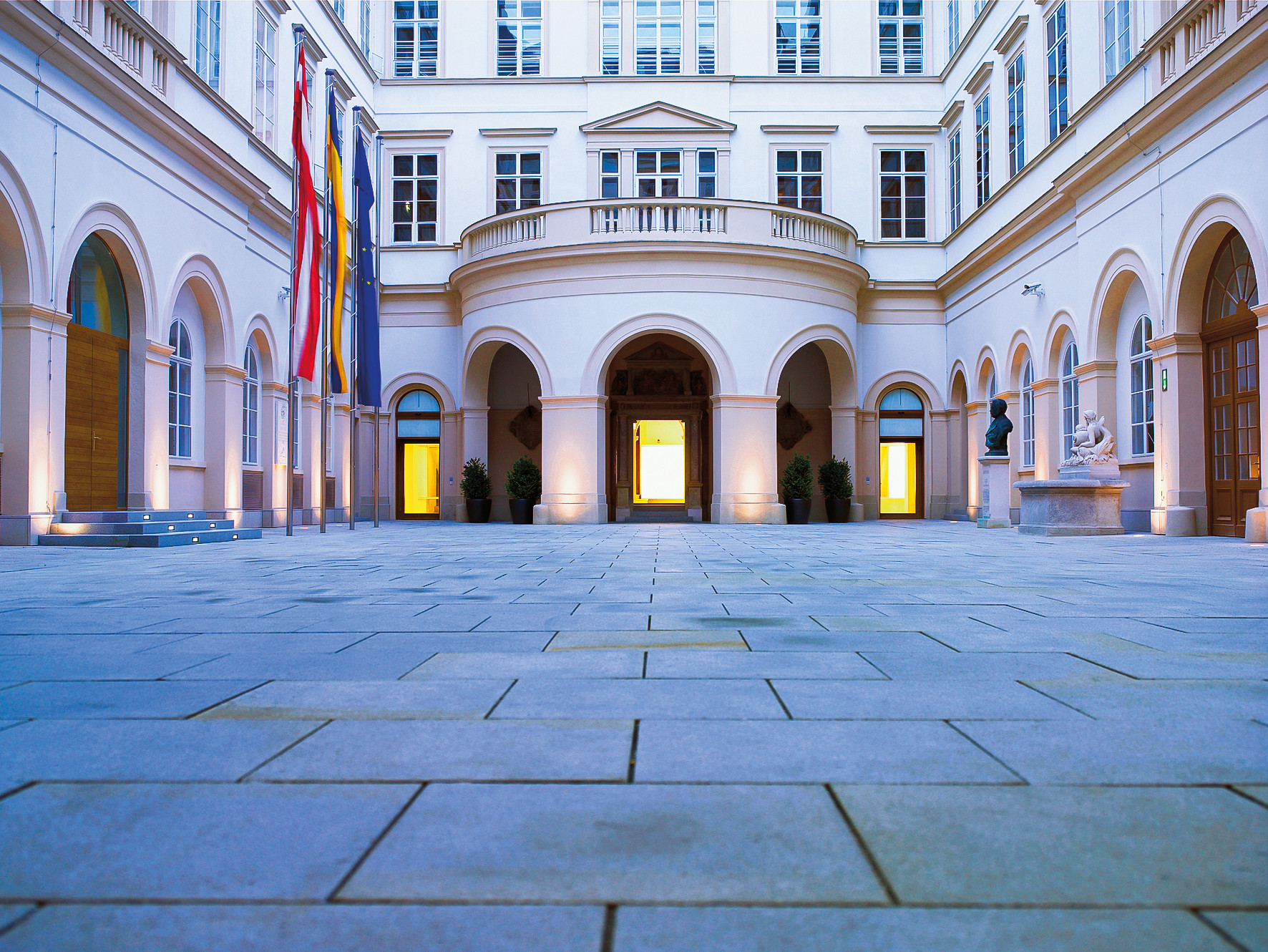 Innenhof Palais Niederösterreich
