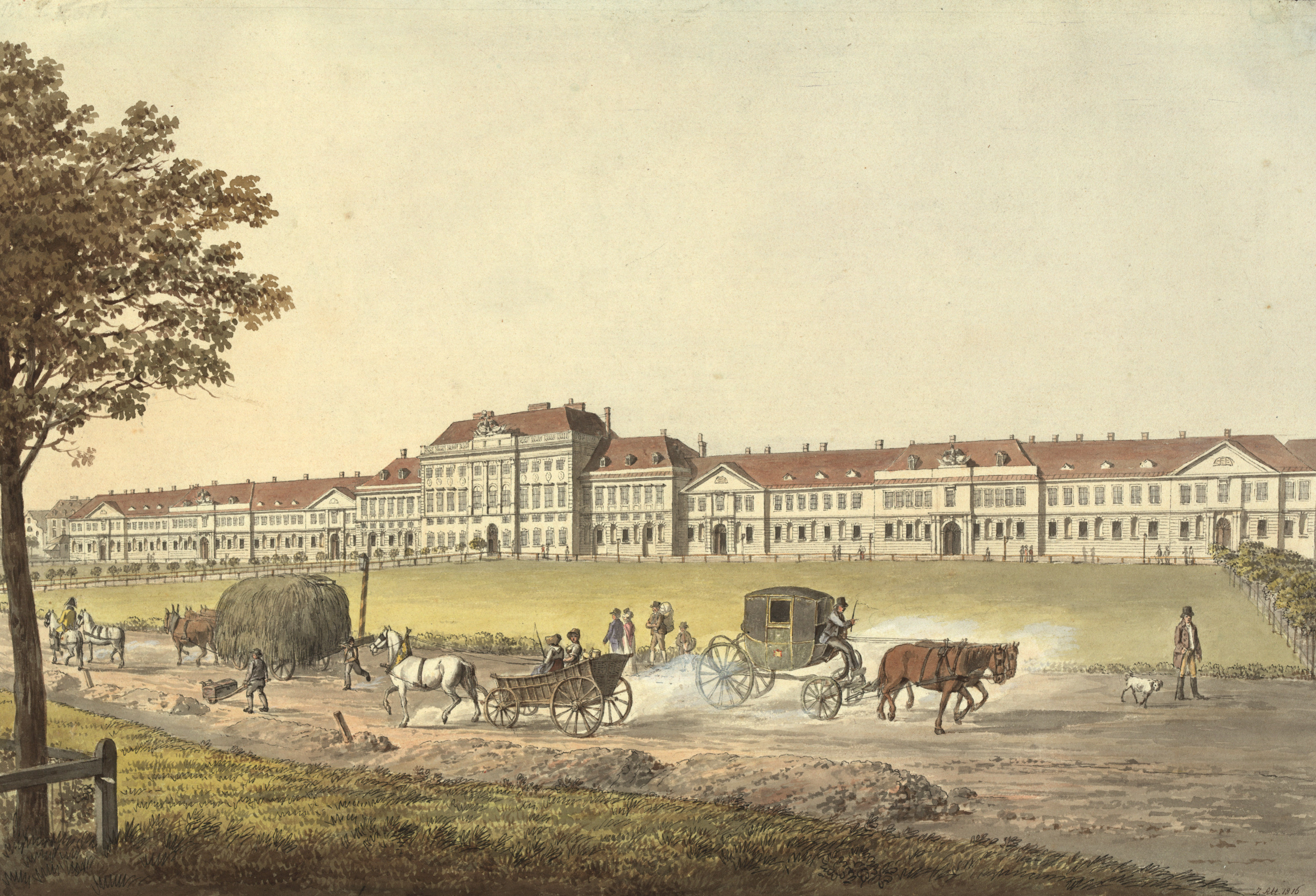 K.u.K. Hofstallungen, 1816