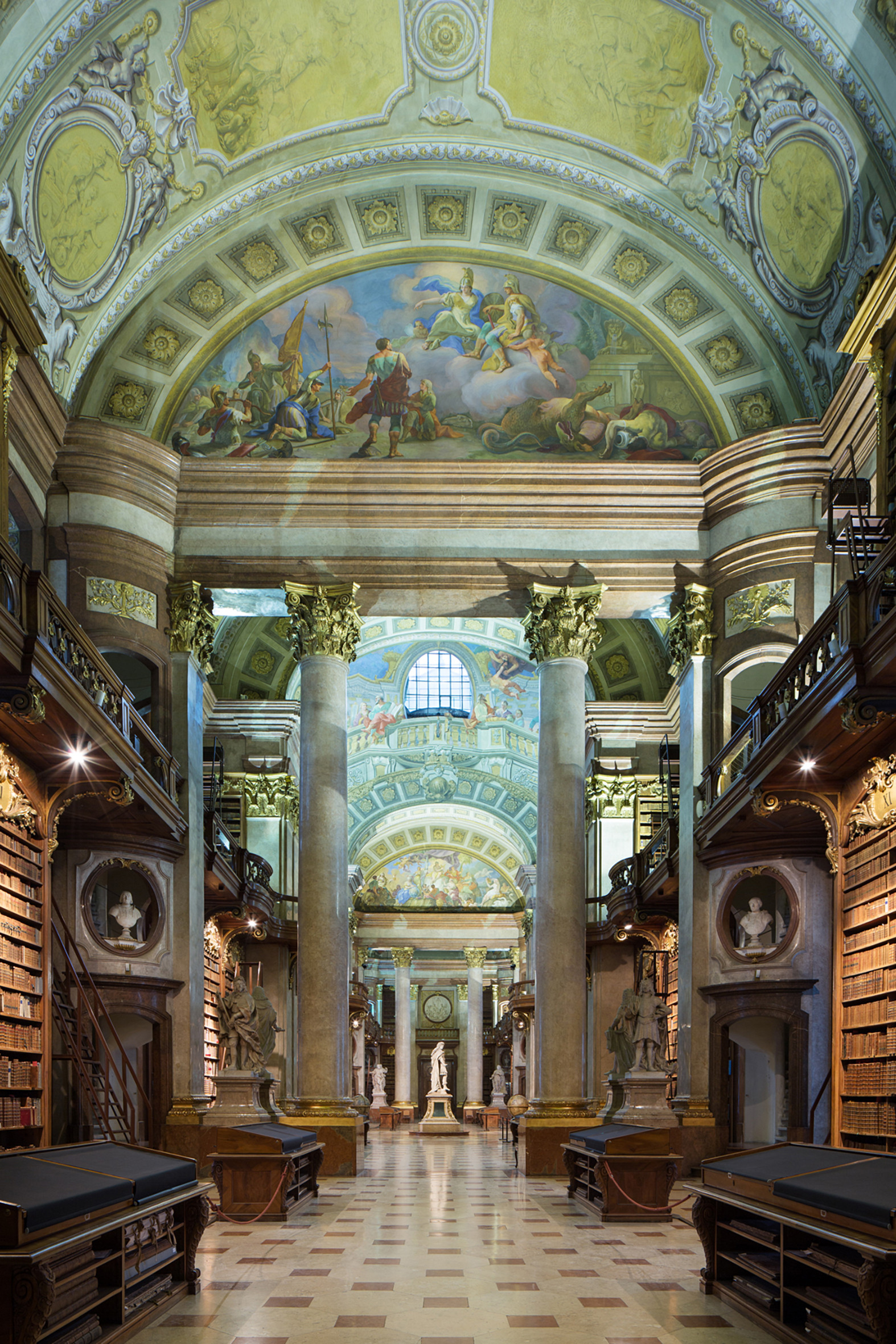 Barocker Bibliotheksaal